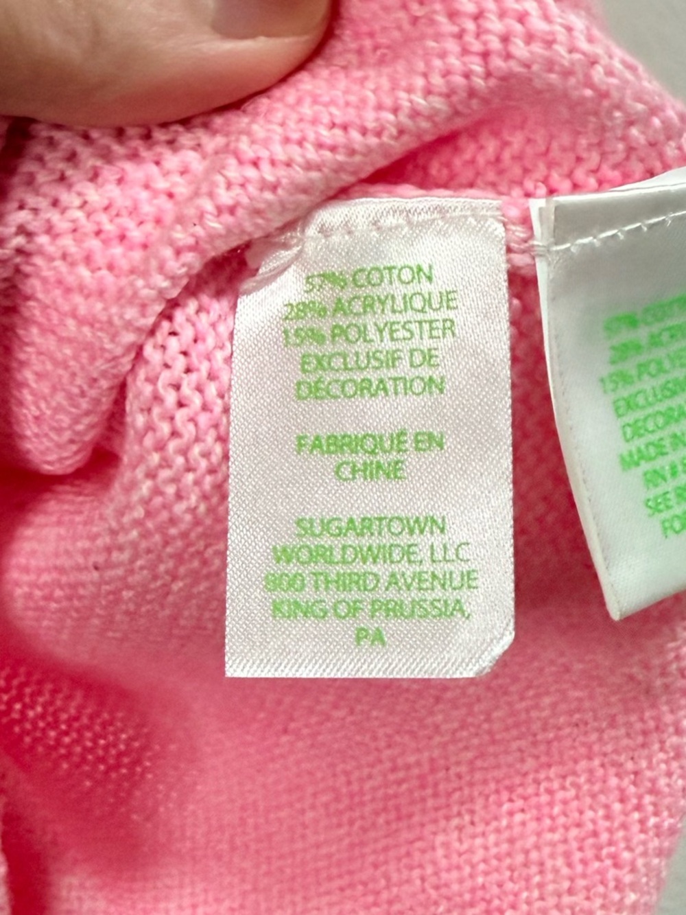 NWT Lilly Pulitzer 'TRUE LOVE' Pippy Sweater in Heathered Conch Shell Pink - Picture 13 of 16